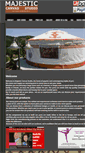 Mobile Screenshot of majesticcanvas.co.uk